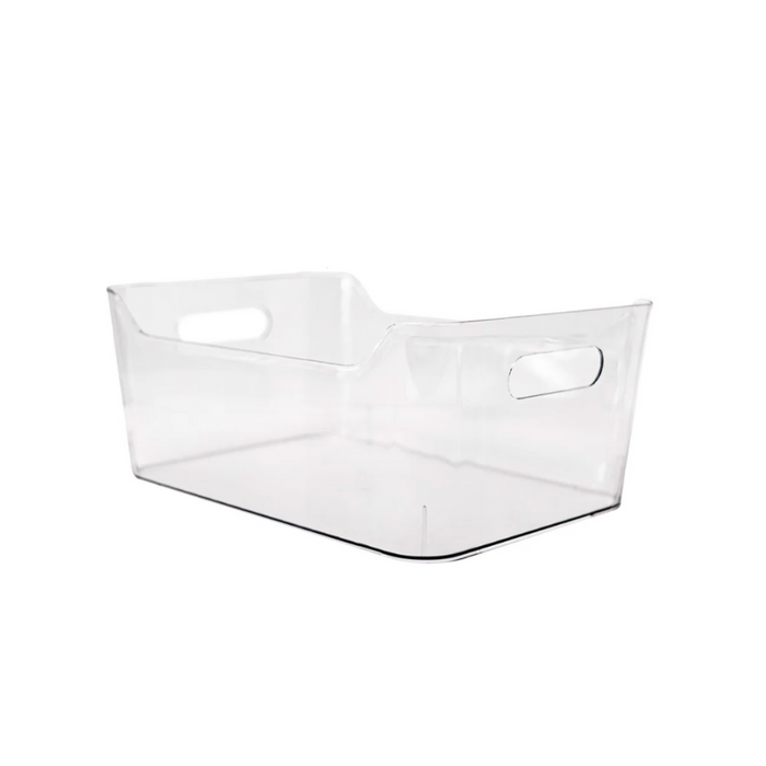 Clear Plastic Storage Bin