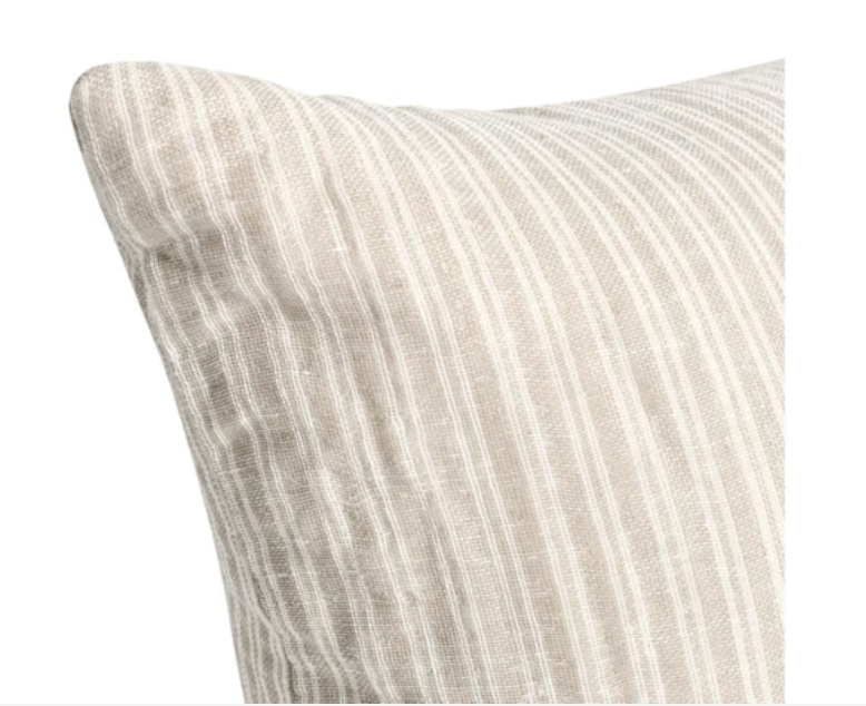 Casa Natural Striped Long Pillow