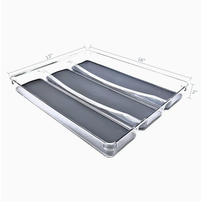 3-Compartment Drawer Organizer