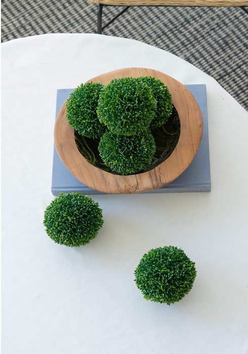 Set/3 Boxwood Spheres