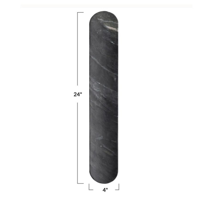 Marble Serving Board, Black