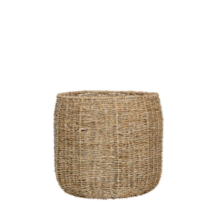 Hand-Woven Seagrass Baskets, Set of 3