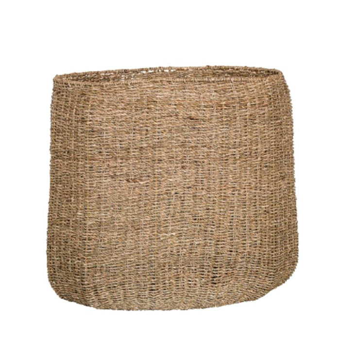 Hand-Woven Seagrass Baskets, Set of 3